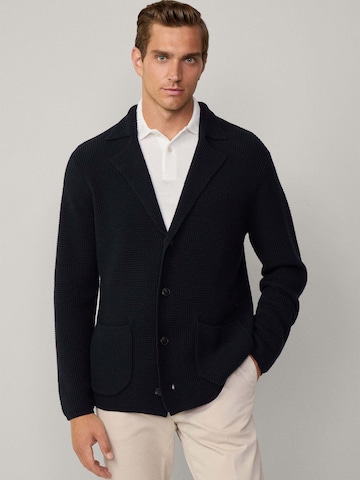 Hackett London Strickjacke in Blau: Vorderseite
