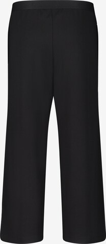 Wide leg Pantaloni de la Cartoon pe negru