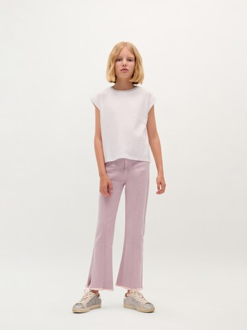 Scalpers Flared Jeans i lila: framsida
