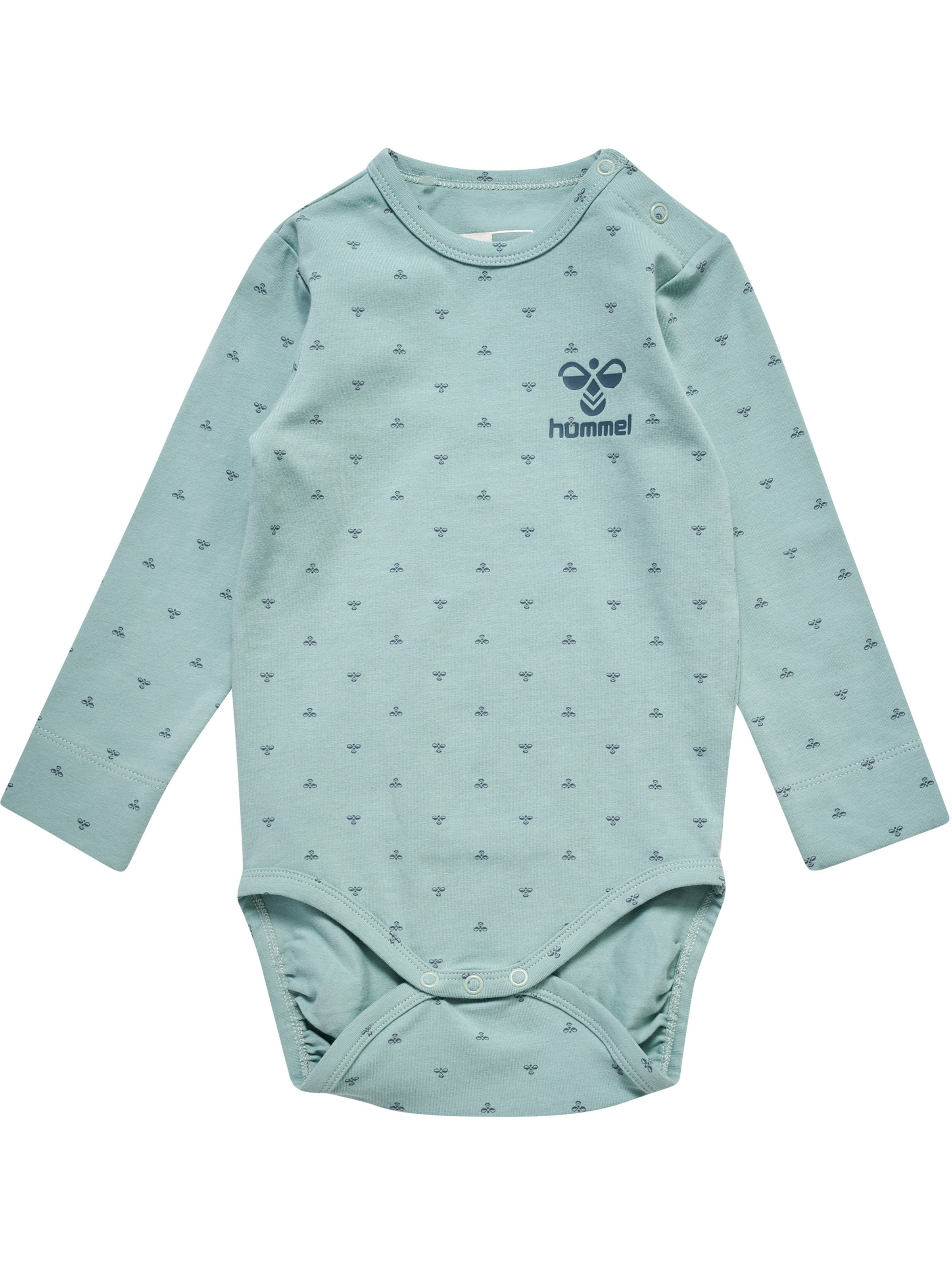 Barboteuse / body 'BEESY' Hummel en bleu : devant