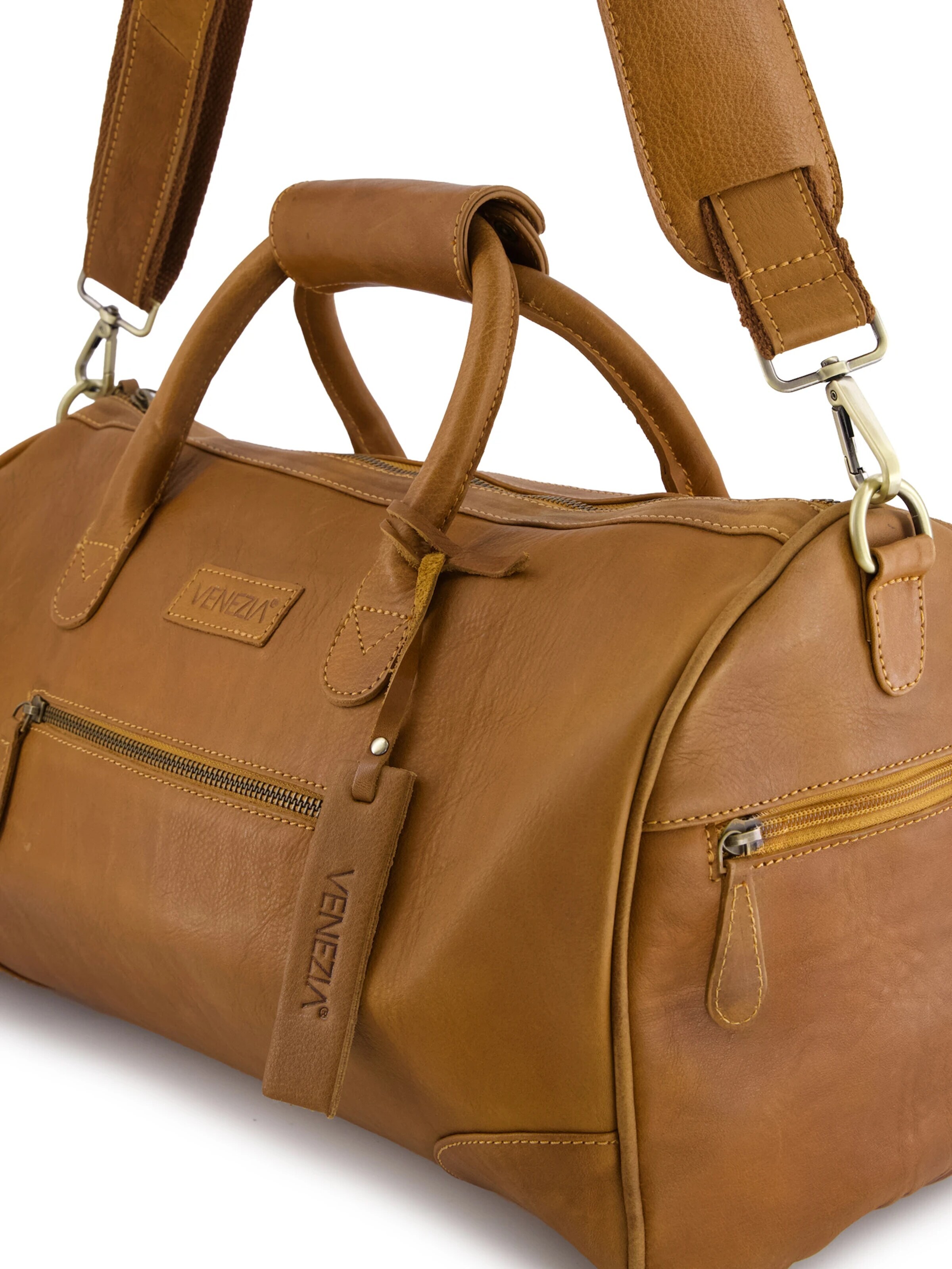 VENEZIA Weekender in Brown