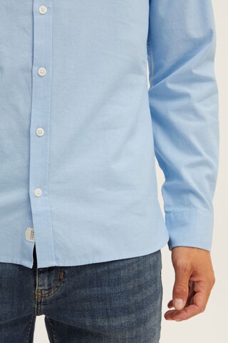 Casual Friday Regular fit Overhemd 'Anton' in Blauw