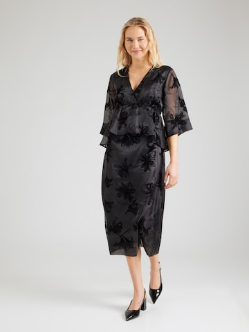 YAS Jurk 'YASLINGU' in Zwart: voorkant