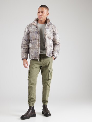 Only & Sons Tapered Cargo trousers 'ONSCam Stage' in Green