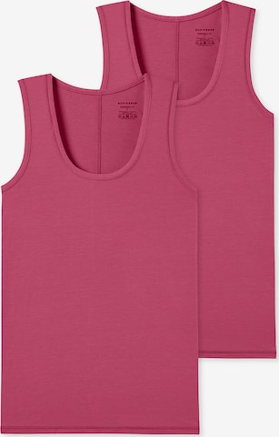SCHIESSER Unterhemd ' Tanktop - Personal Fit ' in Pink: predná strana