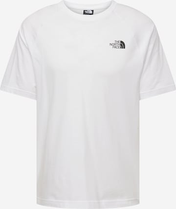 Maglietta di THE NORTH FACE in bianco: frontale