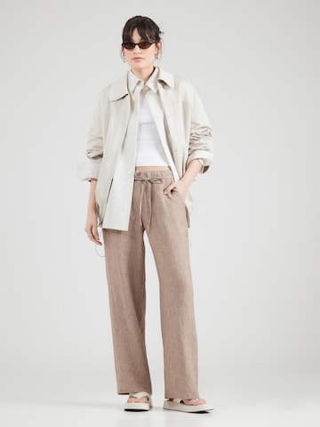 MAC - Loosefit Pantalón 'CHIARA' en beige