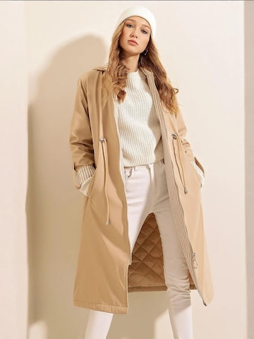 Bigdart Tussenmantel in Beige