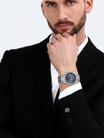 Maserati Analog watch in Silver: front