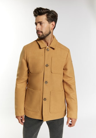 Veste mi-saison DreiMaster Vintage en beige : devant