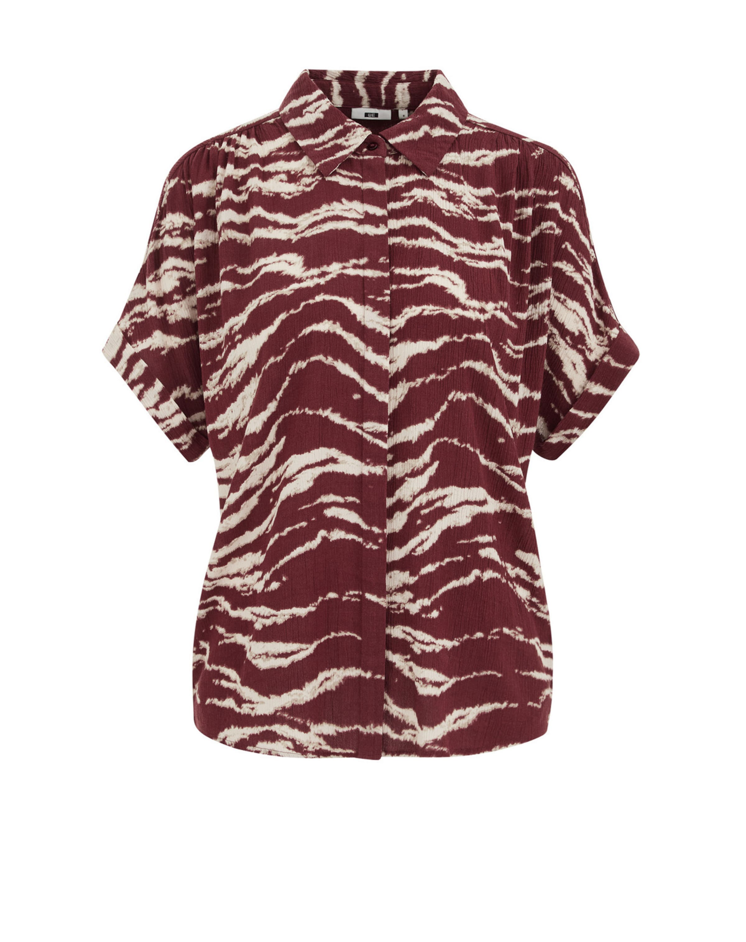 Chemisier WE Fashion en rouge : devant