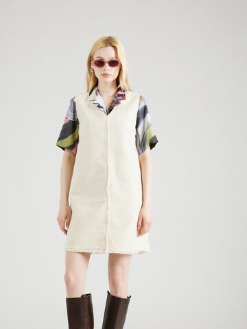 modström Mekko 'Ingrid' värissä beige: etupuoli