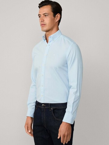 Hackett London Regular fit Overhemd 'Ess' in Blauw