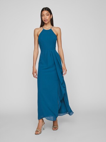 VILA Evening Dress 'Milina' in Blue