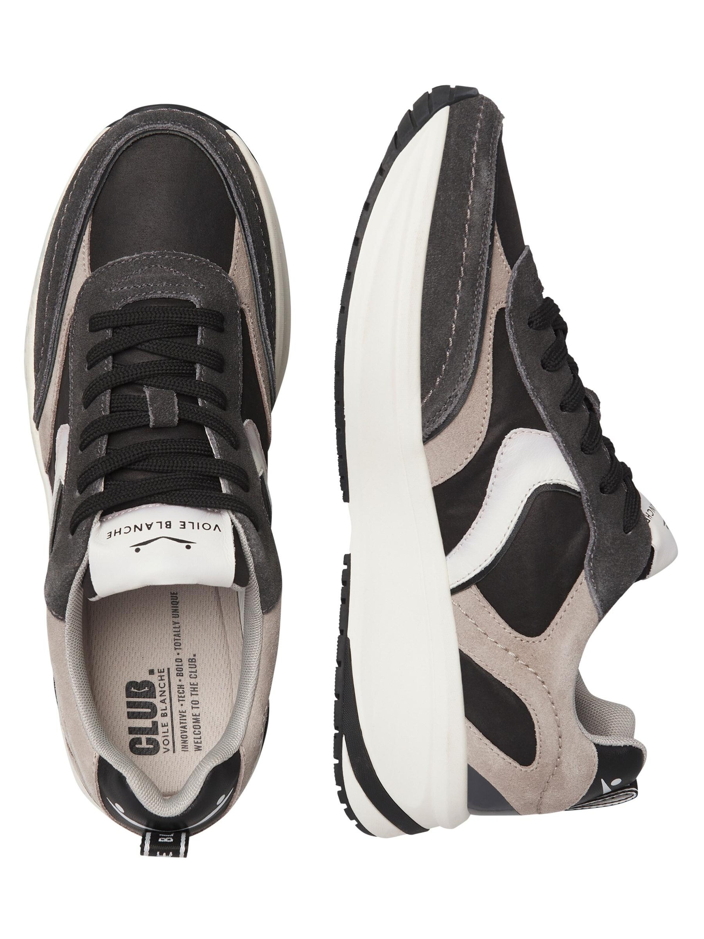 Voile blanche Sneakers laag 'CLUB24.' in Grijs: voorkant