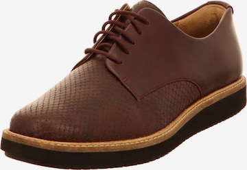 CLARKS Lace-Up Shoes in Brown: front