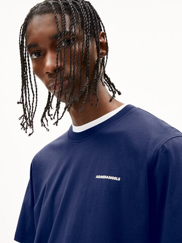 T-Shirt ARMEDANGELS en bleu