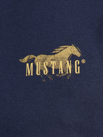 T-Shirt 'Austin' MUSTANG en bleu
