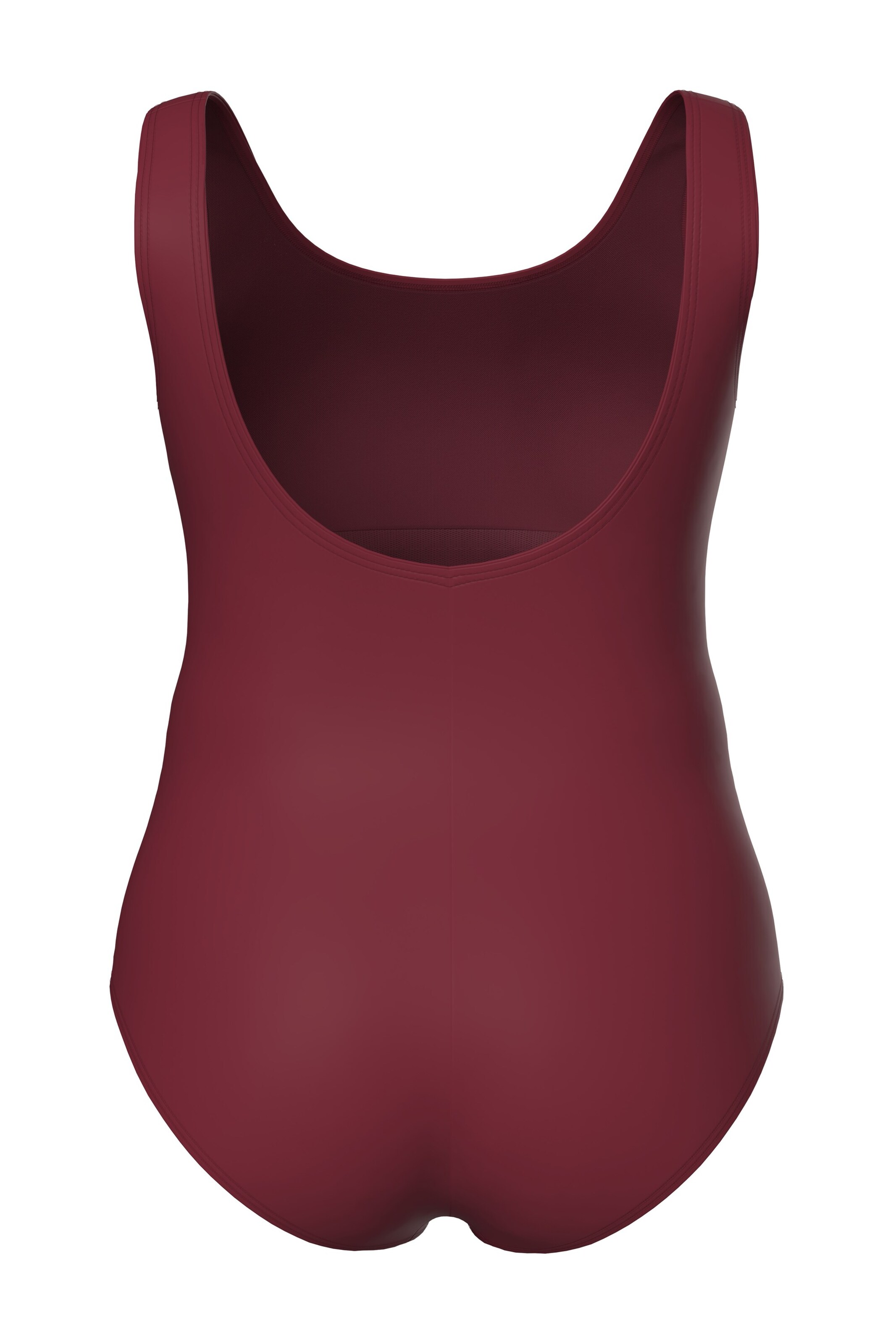 Ulla Popken Bustier Badpak 'Alice' in Rood