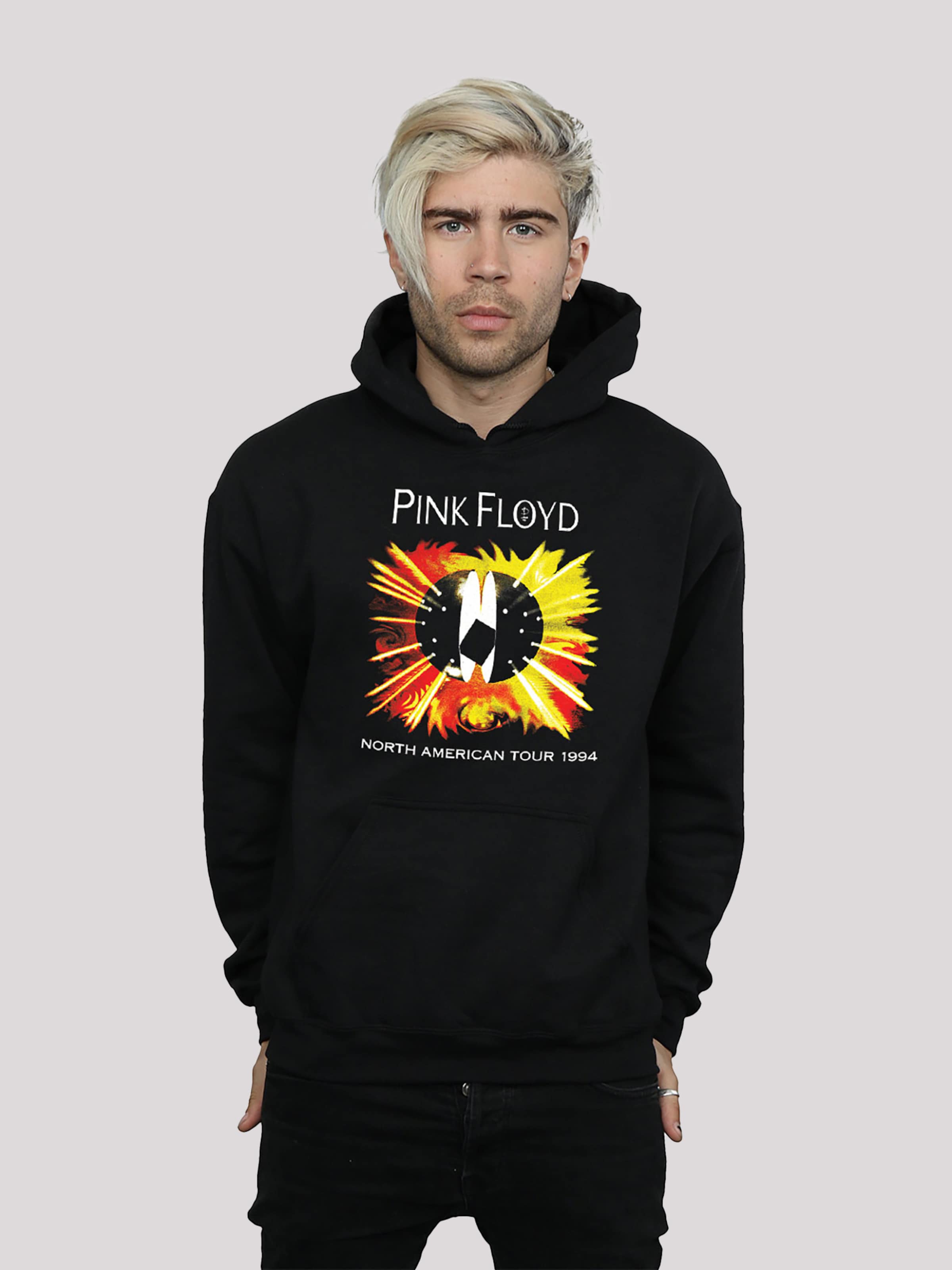 F4NT4STIC Sweatshirt \'Pink Floyd North 1994\' American | Tour in ABOUT YOU Black