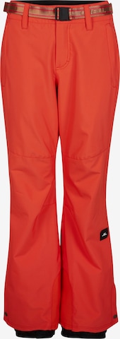 Regular Pantalon de sport O'NEILL en rouge : devant