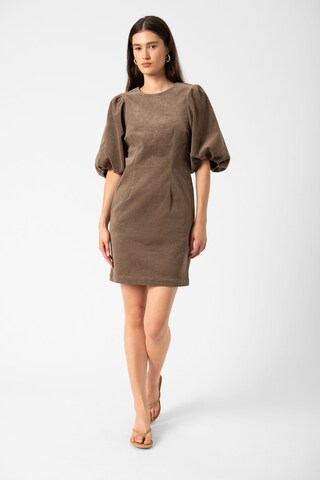 SOAKED IN LUXURY Dress 'SLHelle Dolore' in Brown