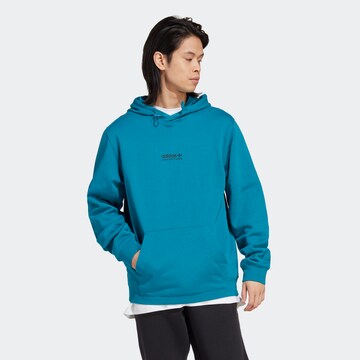 ADIDAS ORIGINALS Sweatshirt in Blue: front