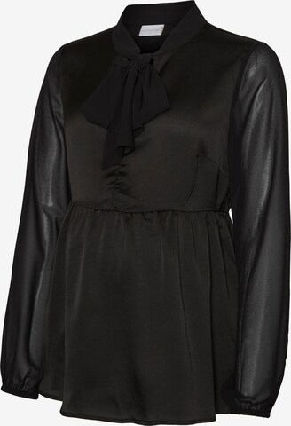 MAMALICIOUS Blouse 'Videl' in Black: front