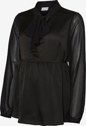 MAMALICIOUS Blouse 'Videl' in Black: front