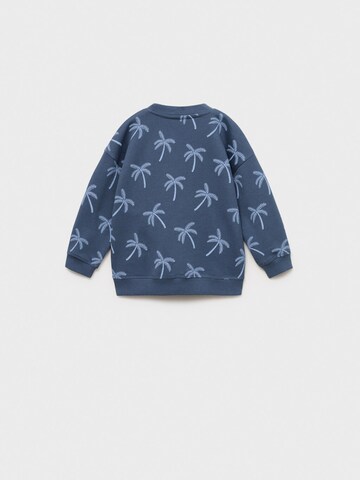 MANGO KIDS Mikina 'PALMSET' – modrá