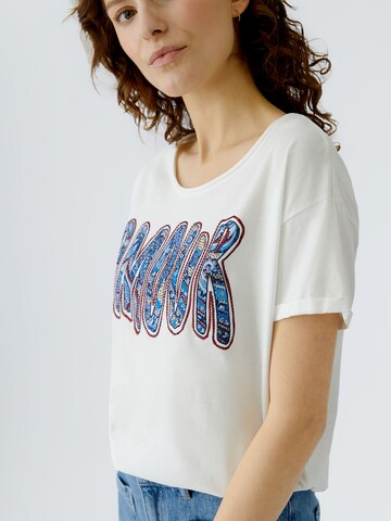 OUI T-Shirt in Weiß