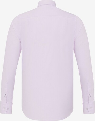 DENIM CULTURE - Ajuste regular Camisa 'ERMIN' en rosa