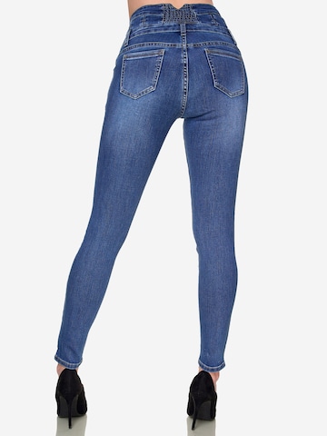 Skinny Jean Elara en bleu
