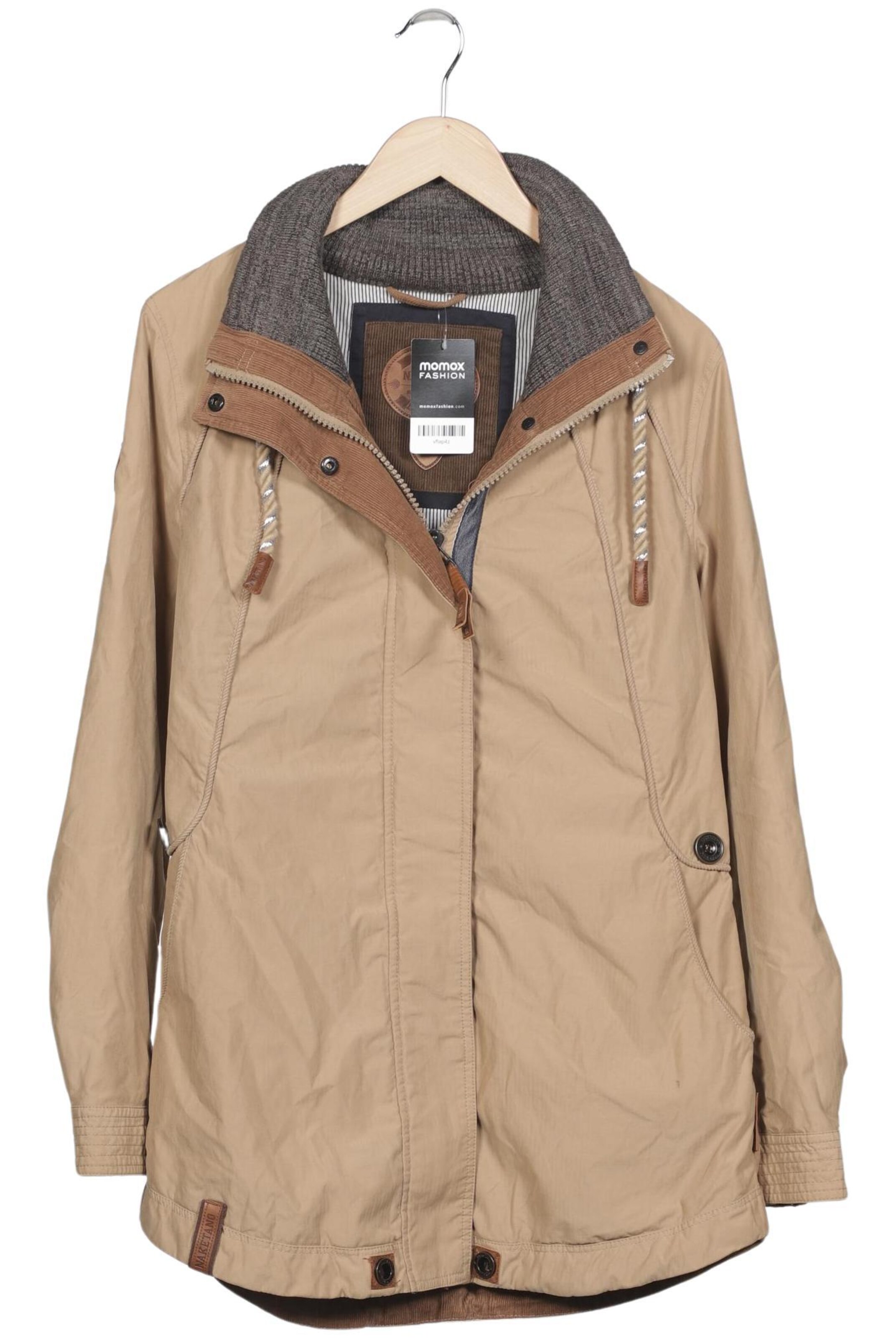 naketano Jacket & Coat in L in Beige: front
