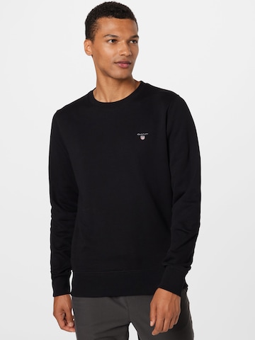 GANT Sweatshirt in Zwart: voorkant