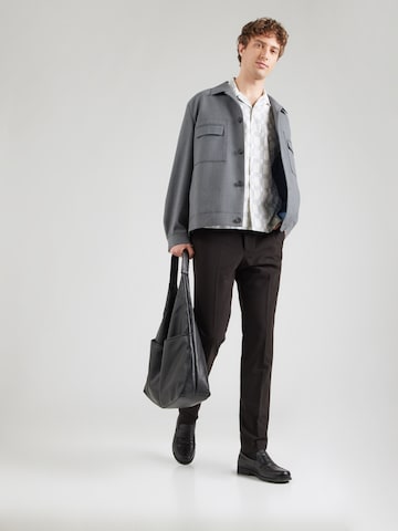 JACK & JONES Regular fit Πουκάμισο 'JPRBLUKEVIN' σε γκρι