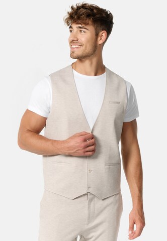 JEFF Suit vest 'Ezra' in Beige: front