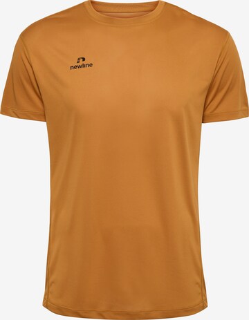 Newline Performance Shirt in Orange: front