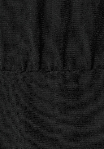 LASCANA Zvonové kalhoty Kalhoty – černá
