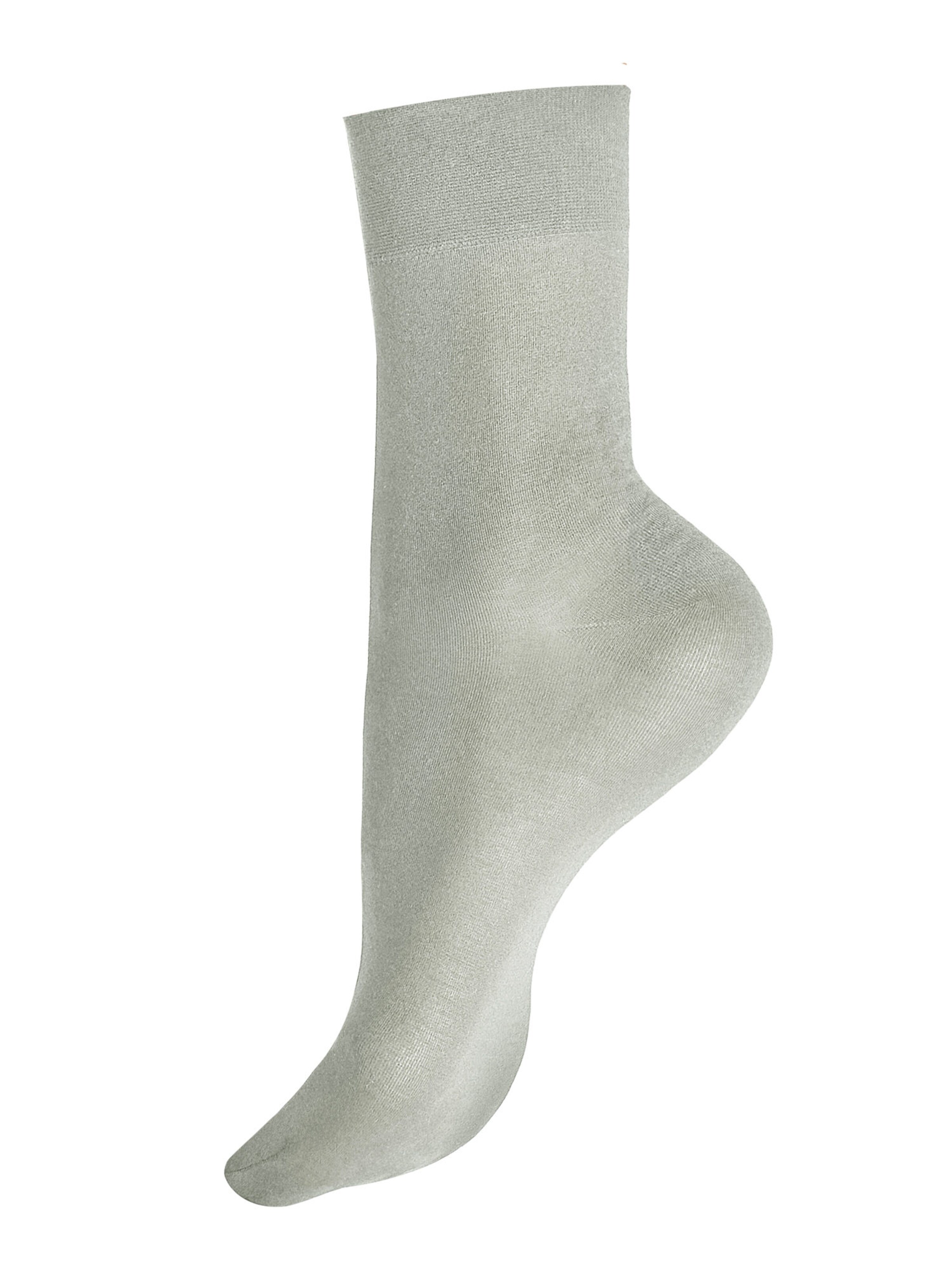Hudson Socks 'Relax Light' in Grey: front