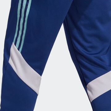 Coupe slim Pantalon de sport 'Tiro' ADIDAS SPORTSWEAR en bleu