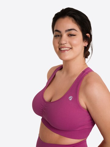 OCEANSAPART Bralette Sports Bra 'Venice' in Pink