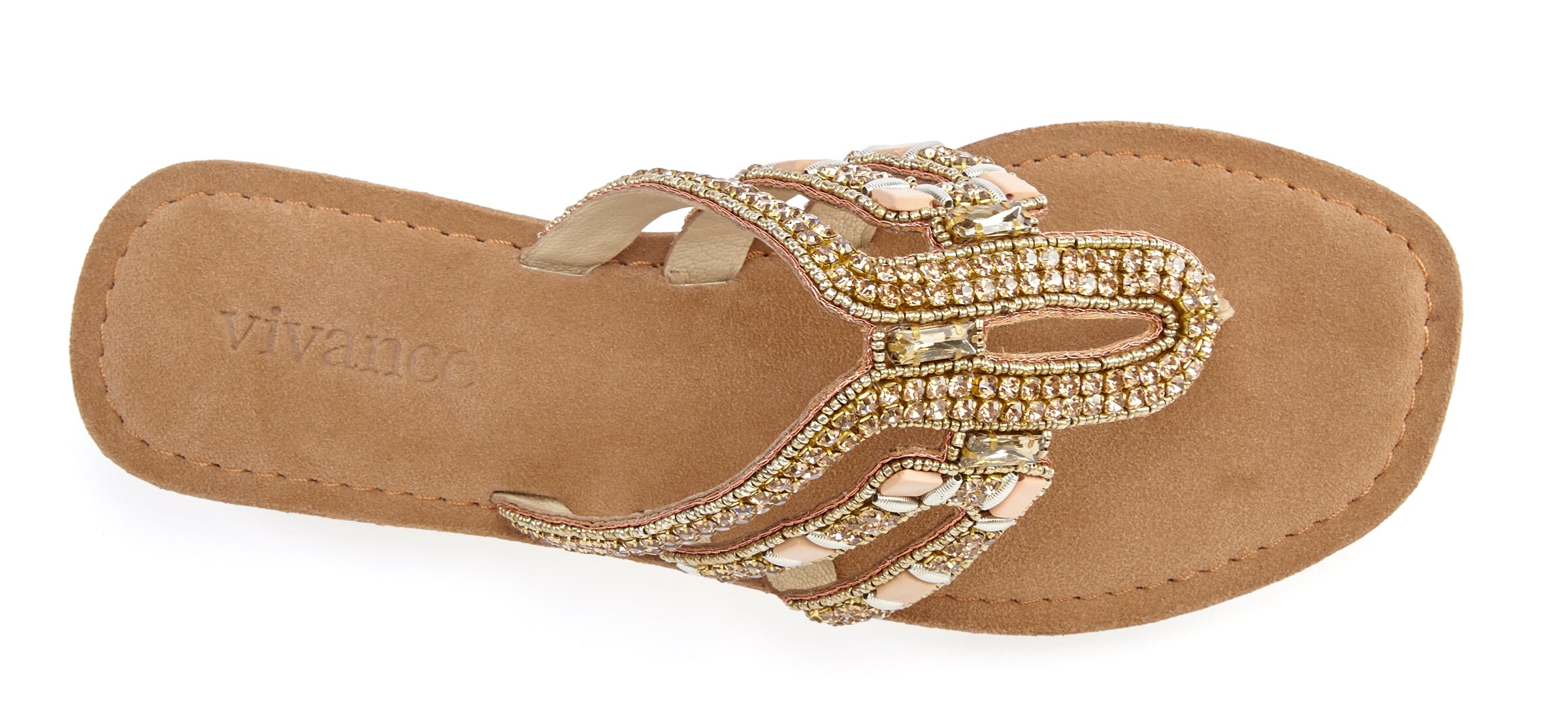 VIVANCE Klipklappere i beige