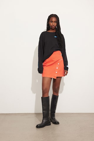 Envii Skirt 'Mia' in Orange: front