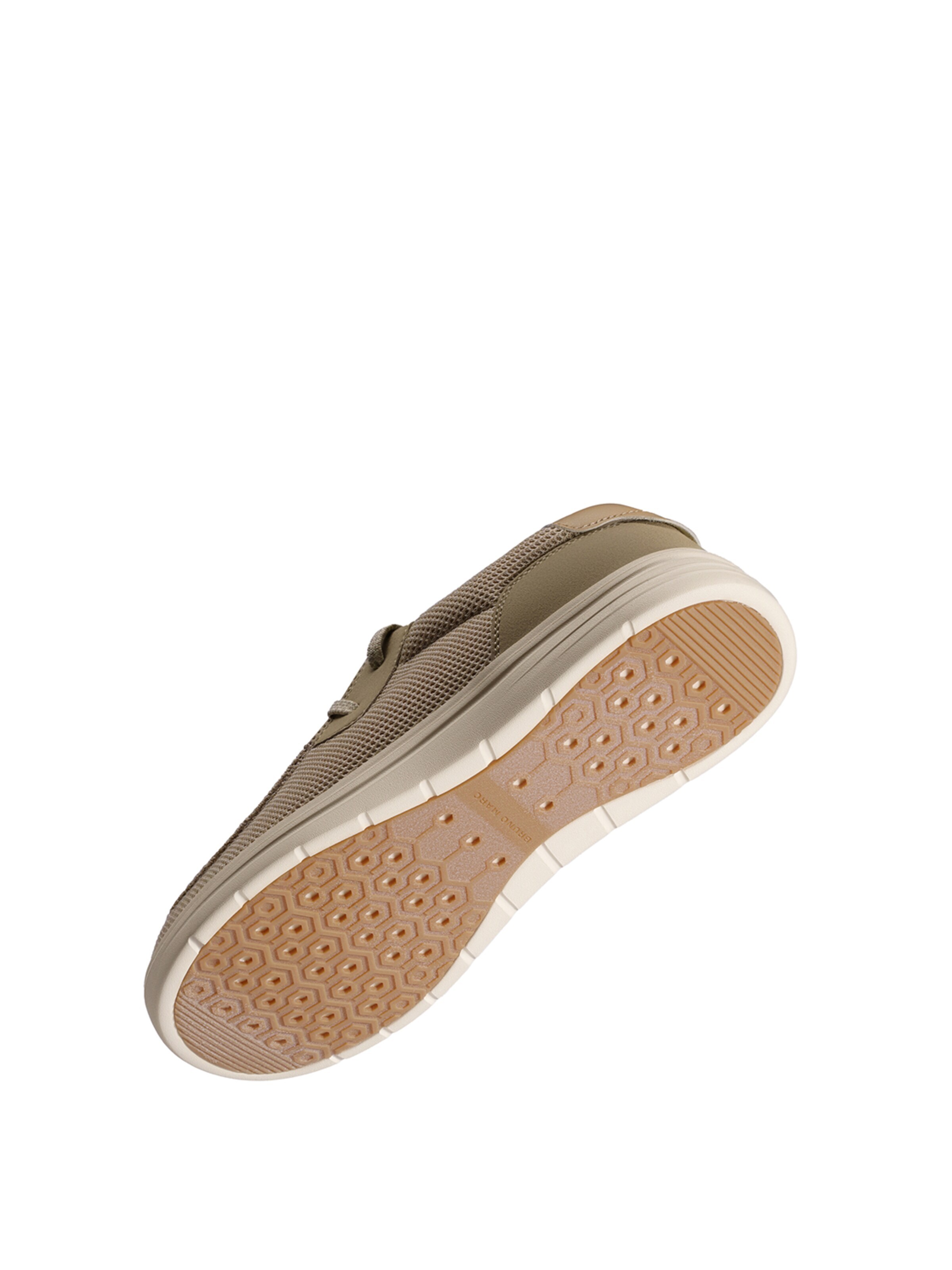 Bruno Marc Instappers 'Bruno Marc Herren Arch Support Freizeit Slipper Breite Zehenbox Rutschfeste Leichte Atmungsaktive' in Beige