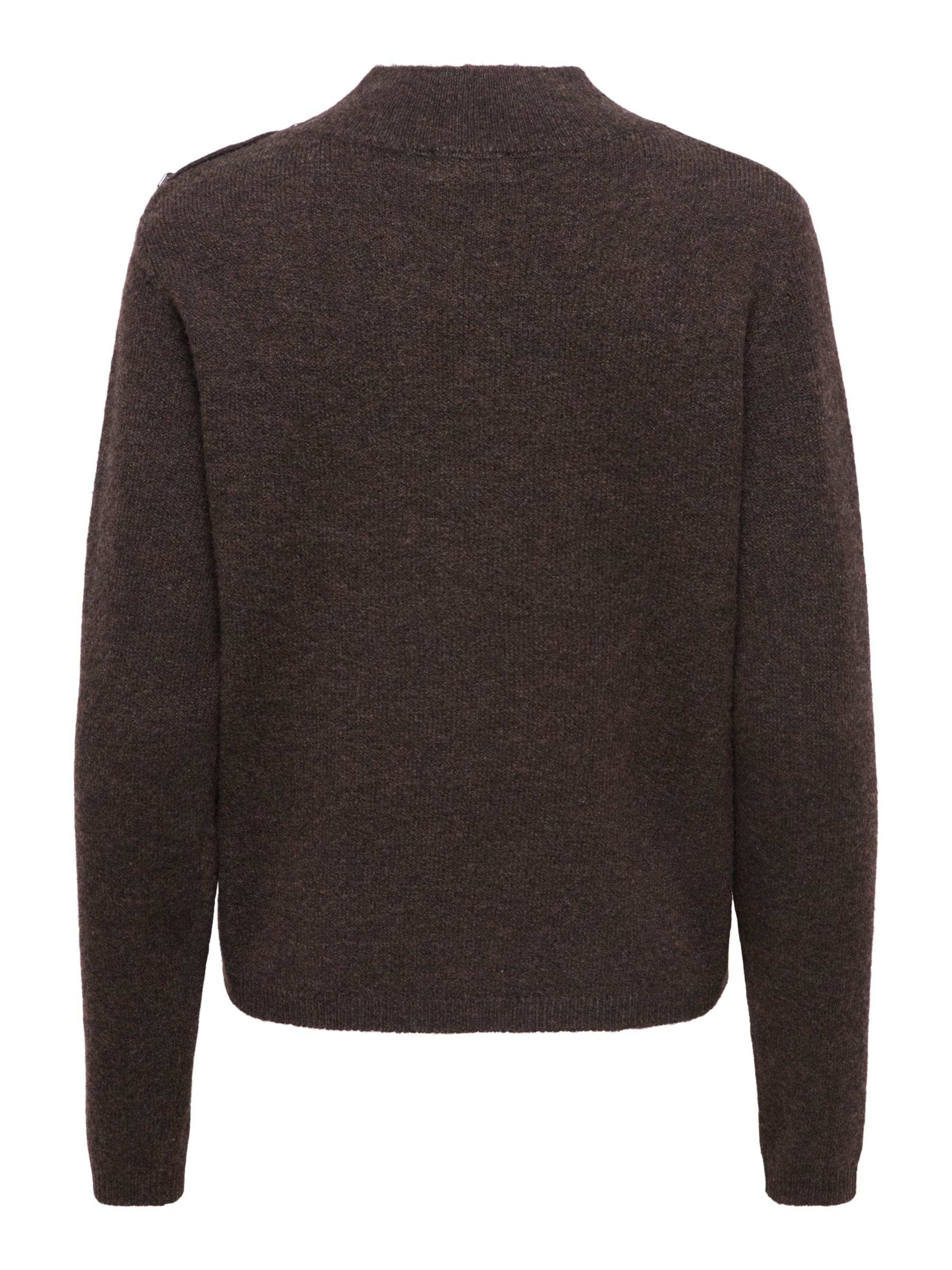 JDY Sweater 'JDYSUPER' in Brown