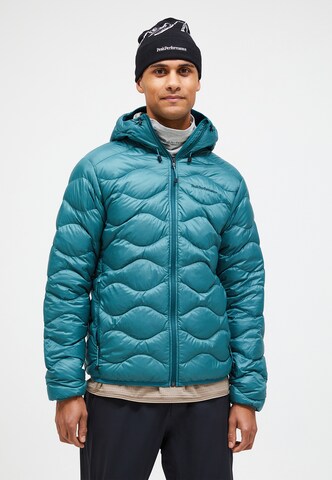 PEAK PERFORMANCE Steppjacke in Blau: Vorderseite