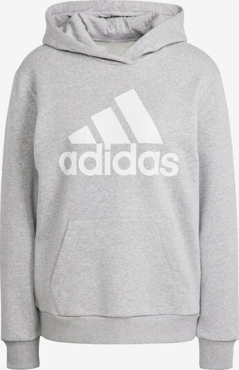 ADIDAS SPORTSWEAR Sportief sweatshirt 'Essentials' in de kleur Grijs gemêleerd / Wit, Productweergave