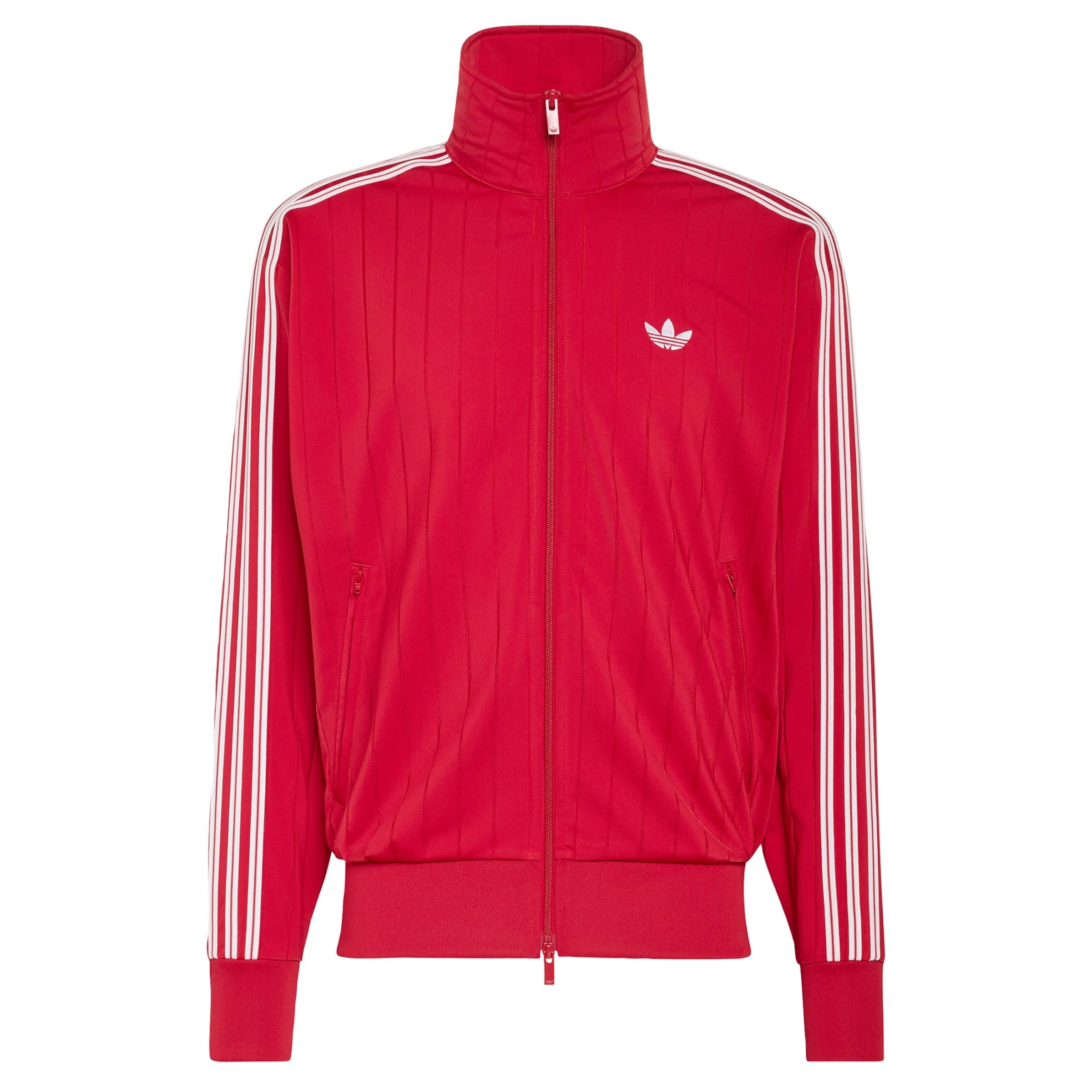 ADIDAS ORIGINALS - Chaqueta de entretiempo 'Firebird Drop Needle' en rojo: frente