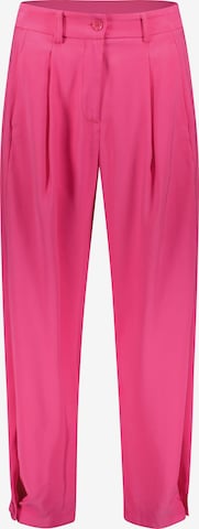 IMPERIAL Pleat-Front Pants in Pink: front